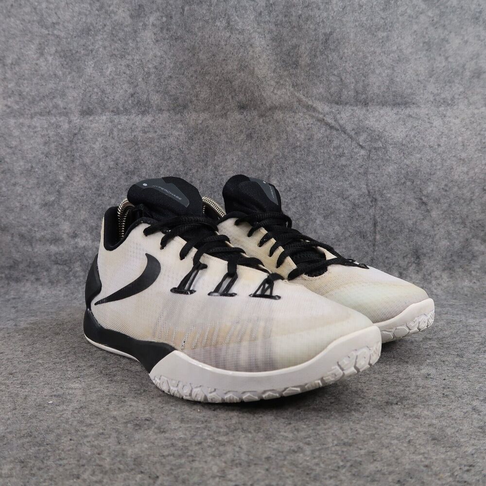 Nike Shoes Mens 5 Athletic Trainers Hyperchase TB Sneaker Basketball White Black